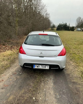 Peugeot 308 cena 19900 przebieg: 229000, rok produkcji 2012 z Września małe 37